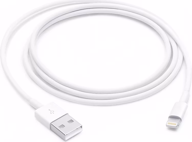 Cable Apple USB-A/M a Lightning/M 1m Blanco (MUQW3ZM/A) | 0195949087714 imagen 1