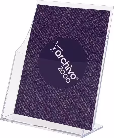 Archivo 2000 6142 CS TP bandeja de escritorio/organizador Transparente | 8429368219299 imagen 1