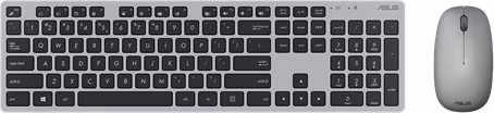 ASUS W5000 teclado RF inalámbrica + USB QWERTY Español Gris | 90XB0430-BKM0I0 | 4712900618136 imagen 1