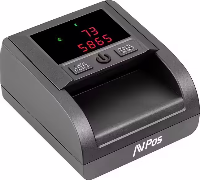 AVPos AVP-DT25G detector de billetes falsos Negro | 646680753203 imagen 1