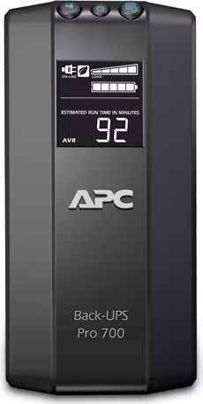 Back-UPS Pro 700 VA de APC de bajo consumo Negro | BR700G | 0731304266792 imagen 1