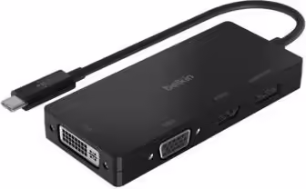 Belkin AVC003BTBK hub de interfaz USB 3.2 Gen 1 3.1 Gen 1 Type-C Negro | 0745883799084 imagen 1