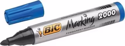 BIC MARKING 2000 ECO ROTULADOR MARCADOR PUNTA 4.9MM RESISTENTE AZUL 8209143 | 3086129999705 imagen 1