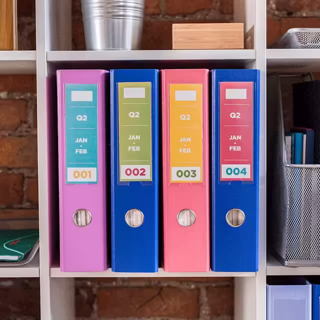 BROTHER cinta CZ para impresora de etiquetas Morado sobre blanco | CZ1001 | 4977766779272 imagen 1