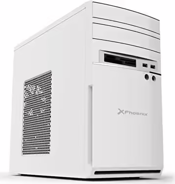 Caja semitorre phoenix micro atx anthracite ventilador 80mm lector de tarjetas b | PHCAJAMICROATXW | 8436043195670 imagen 1