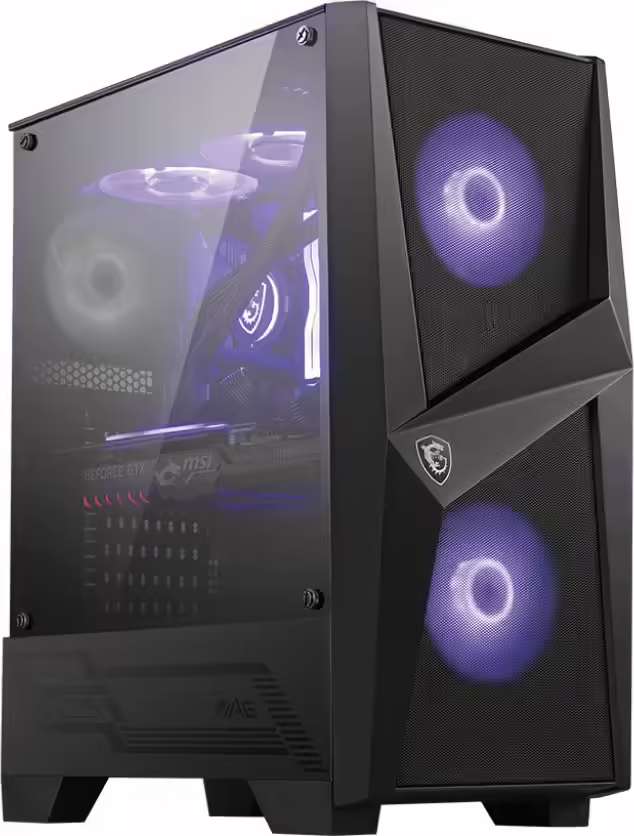 MSI CARCASA TORRE ATX MAG FORGE 100M RGB NEGRO | 306-7G03M29-809 | 4719072676414 imagen 1