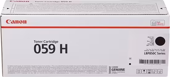 Canon 059H BK Cartucho de toner original negro | 3627C001 | 4549292137132 imagen 1