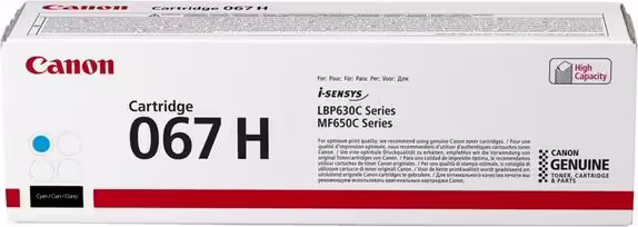 Canon 067H cartucho de tóner 1 pieza(s) Original Cian | 5105C002 | 4549292187656 imagen 1