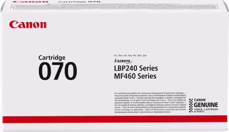 Canon 070 cartucho de tóner 1 pieza(s) Original Negro | 5639C002 | 4549292197839 imagen 1