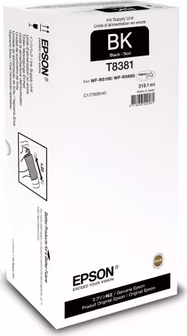 CARTUCHO EPSON T8381 NEGRO C13T838140 | 8715946542461 imagen 1