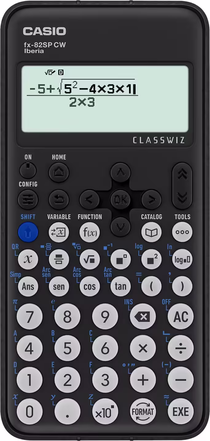 Casio FX-82SPX CW calculadora Bolsillo Calculadora cientÍfica Negro | FX-82 SP CW | 4549526615665 imagen 1