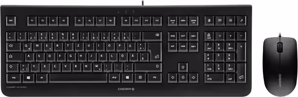 CHERRY DC 2000 teclado USB QWERTZ Alemán Negro | JD-0800DE-2 | 4025112083297 imagen 1