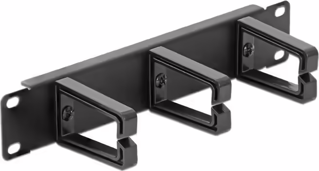 DeLOCK 43342 accesorio de bastidor Panel de gestión de cables | 4043619433421 imagen 1