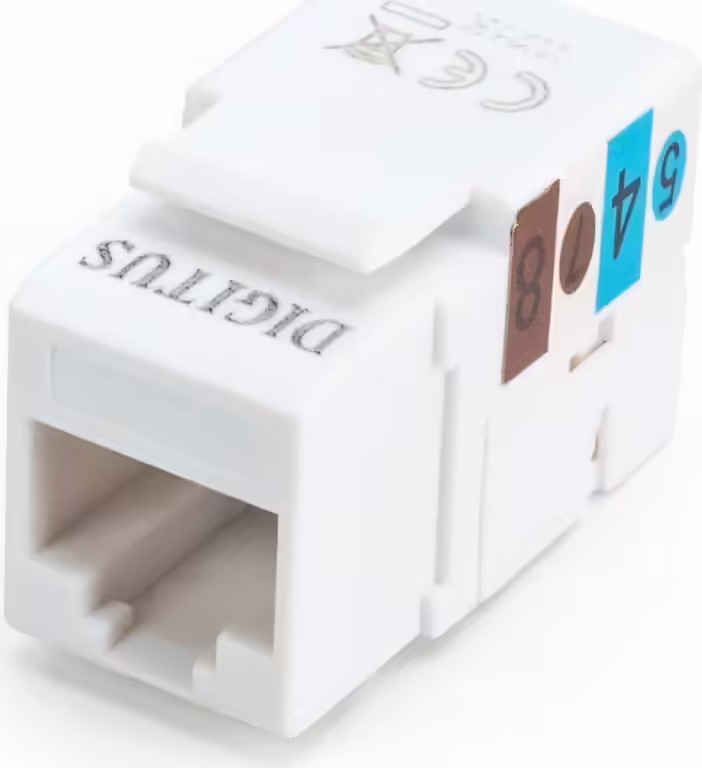 Digitus Módulo Keystone Clase E, CAT 6, sin apantallar | DN-93601 | 4016032245100 imagen 1