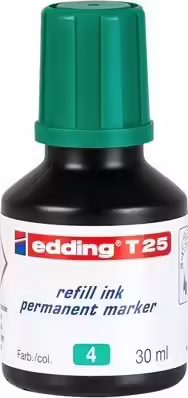 Edding T 25 recambio para marcador Verde 30 ml 1 pieza(s) | 4-T25004 | 4004764023899 imagen 1