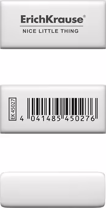 ErichKrause Nice Little Thing goma Caucho termoplástico (TPR) Blanco 1 pieza(s) | 4041485070276 imagen 1