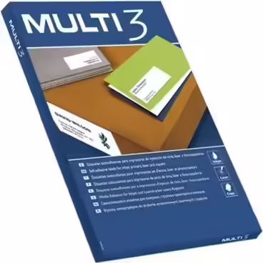 ETIQUETAS ADHESIVASAPLI MULTI3 105 X 148MM CIEN HOJAS 4713 | 8410782047131 imagen 1