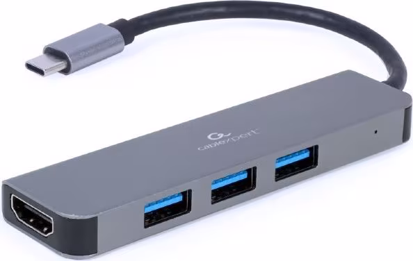 Gembird A-CM-COMBO2-01 hub de interfaz USB 3.2 Gen 1 (3.1 Gen 1) Type-C 625 Mbit | 8716309121446 imagen 1