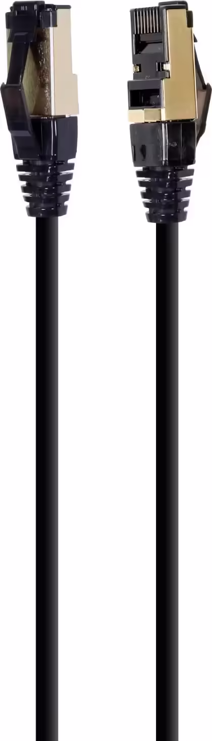 Gembird PP8-LSZHCU-BK-3M cable de red Negro Cat8 S/FTP (S-STP) | 8716309120654 imagen 1