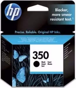 HP 350 Cartucho Tinta Original Negro | CB335EE | 0808736844581 imagen 1