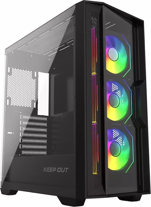 Keep Out XC-500 GLASS Caja de PC EATX | 8435099535935 imagen 1