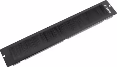 Lanberg AK-1105-B accesorio de bastidor Panel pasacables con cepillo | 5901969424058 imagen 1