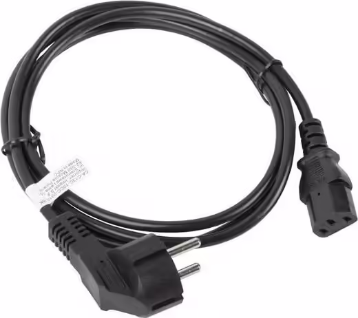 Lanberg CA-C13C-10CC-0018-BK Cable de alimentación Negro 1,8 m C13 acoplador C | 5901969409727 imagen 1