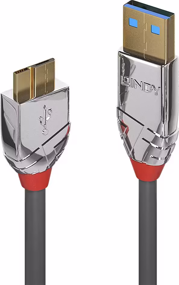 Lindy 36658 cable USB 2 m USB 3.2 Gen 1 (3.1 Gen 1) USB A Micro-USB B Gris | LINDY36658 | 4002888366588 imagen 1