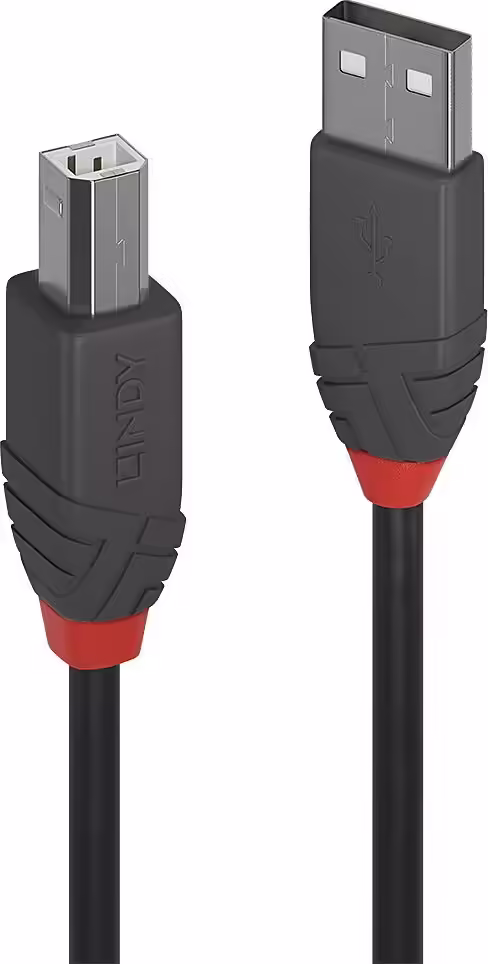 Lindy 36676 cable USB 7,5 m USB 2.0 USB A USB B Negro | LINDY36676 | 4002888366762 imagen 1
