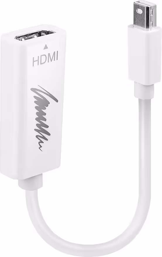 Lindy 41719 adaptador de cable de vÍ­deo Mini DisplayPort HDMI Blanco | LINDY41719 | 4002888417198 imagen 1