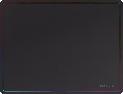 Mars Gaming MMP124, Alfombrilla Gaming 360x260mm, Diseño de Bordes Rainbow, Bas | 8435693107064 imagen 1