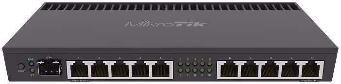 Mikrotik RB4011IGS+RM router Gigabit Ethernet Negro | 4752224002730 imagen 1