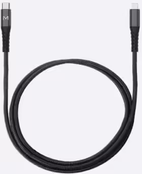 Mobilis 001343 cable de conector Lightning 1 m Negro | 3700992524948 imagen 1