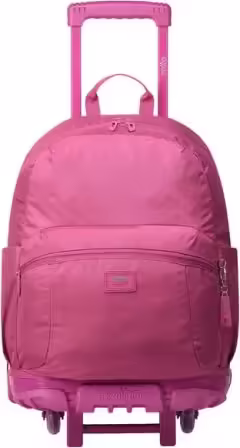 MOCHILA ESCOLAR CON RUEDAS COLOR ROSA - TRIK TOTTO MA03TKI003-23100-M89 | 7704758714129 imagen 1