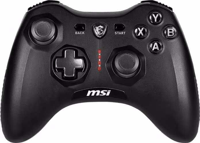 MSI Force GC20 V2 Negro USB 2.0 Gamepad Analógico/Digital Android, PC | S10-04G0050-EC4 | 4719072902681 imagen 1