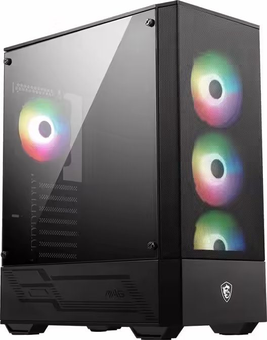 MSI MAG FORGE 112R carcasa de ordenador Midi Tower Negro, Transparente | 306-7G16X23-809 | 4719072949679 imagen 1