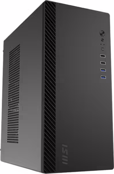 MSI PRO SHIELD M100P carcasa de ordenador Midi Tower Negro | 4711377332620 imagen 1