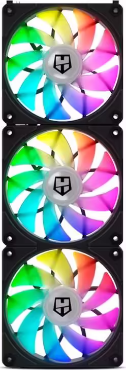 NOX EASY LINK Carcasa del ordenador Refrigerador de aire 12 cm Negro 3 pieza(s) | NXHUMMEREASYLINKBK | 8436587973949 imagen 1