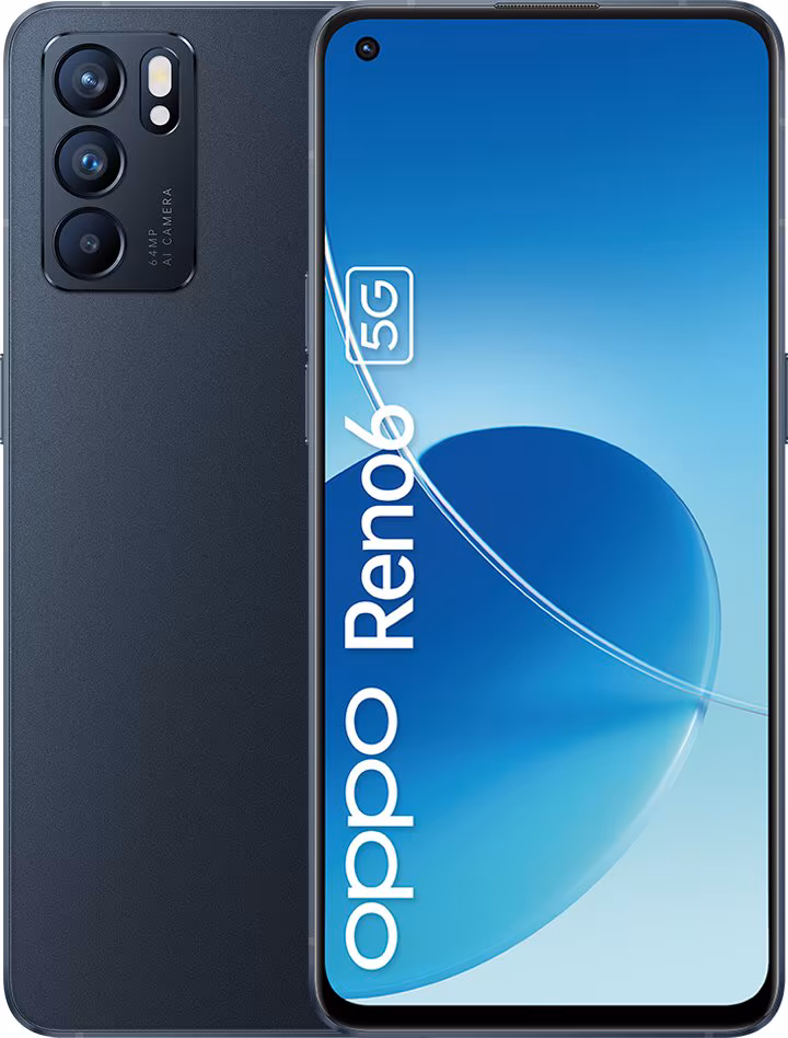OPPO Reno 6 8/128Gb NFC Negro | 5996278 | 6944284693739 imagen 1