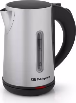 ORBEGOZO KT 6022 HERVIDOR DE AGUA 900 A 1100W 0.8L CUERPO E INTERIOR EN INOX JAR | 17140 OR | 8436044537301 imagen 1