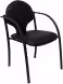 PACK 2 SILLAS HELLIN CHASIS NEGRO SIMILPIEL NEGRO PACK220NSPNE | 8435501001942 imagen 1