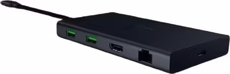 Razer USB-C Dock Alámbrico USB 3.2 Gen 1 (3.1 Gen 1) Type-C Negro | RC21-02250100-R3M1 | 8887910052662 imagen 1