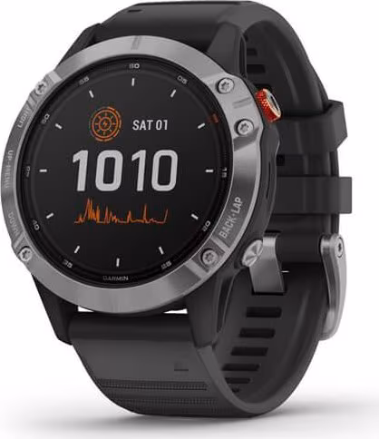 RELOJ DEPORTIVO CON GPS GARMIN FENIX 6 SOLAR PANTALLA 33.02MM CARGA SOLAR FREC C | 010-02410-00 | 0753759251789 imagen 1