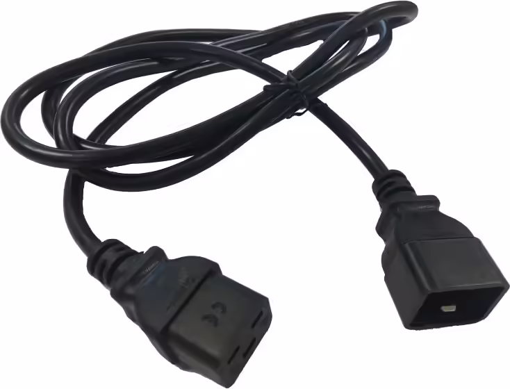 Salicru 663BA000002 Cable Alimentación C20/C19 1.8m 16A | 8436035921980 imagen 1