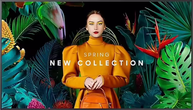 Samsung LH65QBCEBGCXEN pantalla de señalización 165,1 cm (65``) LED Wifi Negro | 8806094973938 imagen 1