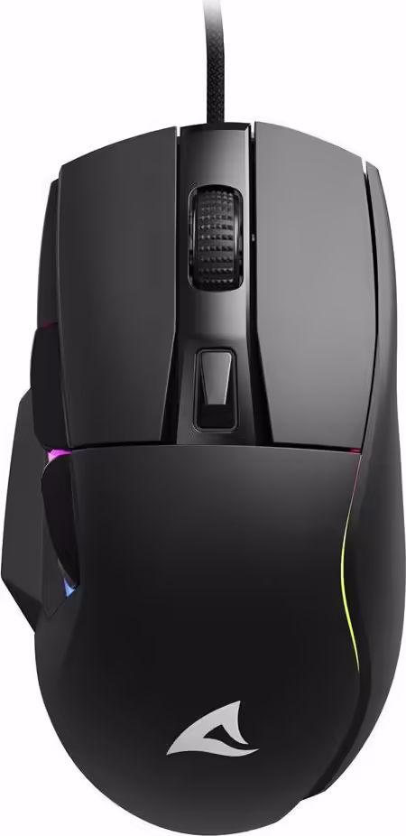 Sharkoon SGM35 ratón Universal mano derecha USB tipo A Óptico 6400 DPI | 4044951040216 imagen 1