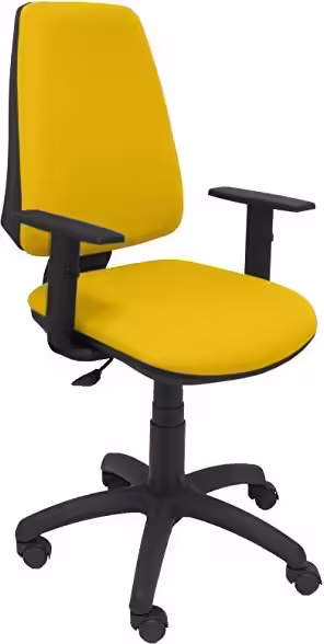 SILLA ELCHE CP BALI AMARILLO BRAZOS REGULABLES 14CPBALI100B10 | 8436549390685 imagen 1