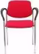 SILLA FIJA VILLALGORDO CHASIS BRAZOS CROMO BALI ROJO 27CRBALI350CB | 8435501005773 imagen 1