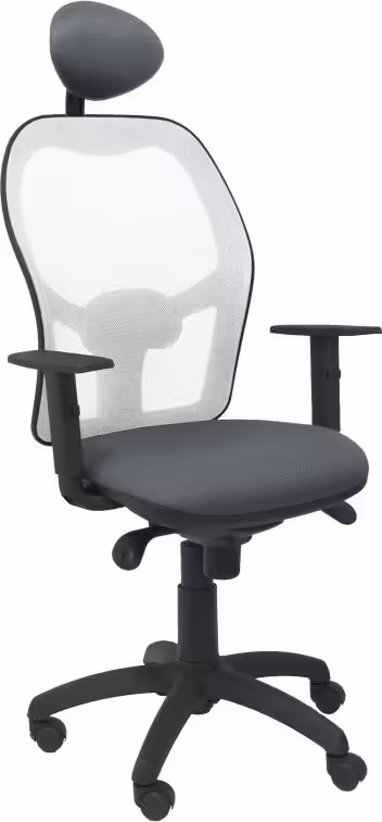 SILLA JORQUERA MALLA BLANCA ASIENTO BALI CABECERO FIJO GRIS 15SBBALI600C | 8436563384363 imagen 1