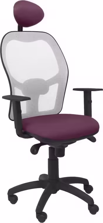 SILLA JORQUERA MALLA GRIS CABECERO FIJO ASIENTO BALI LILA 15SGRBALI82C | 8436563384554 imagen 1